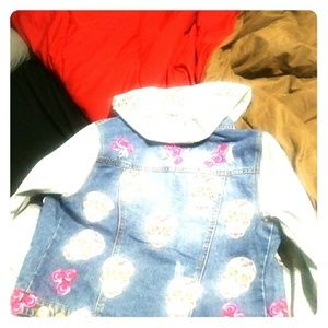 Blue jean jacket that I made myself